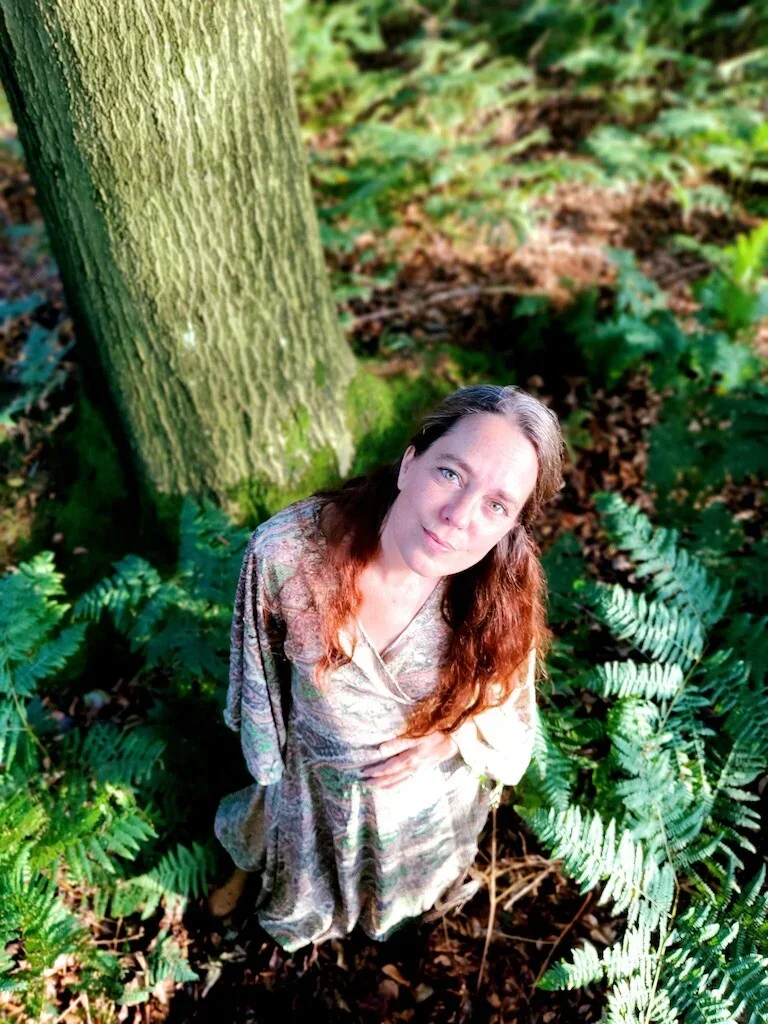 Maria Talitha in het bos